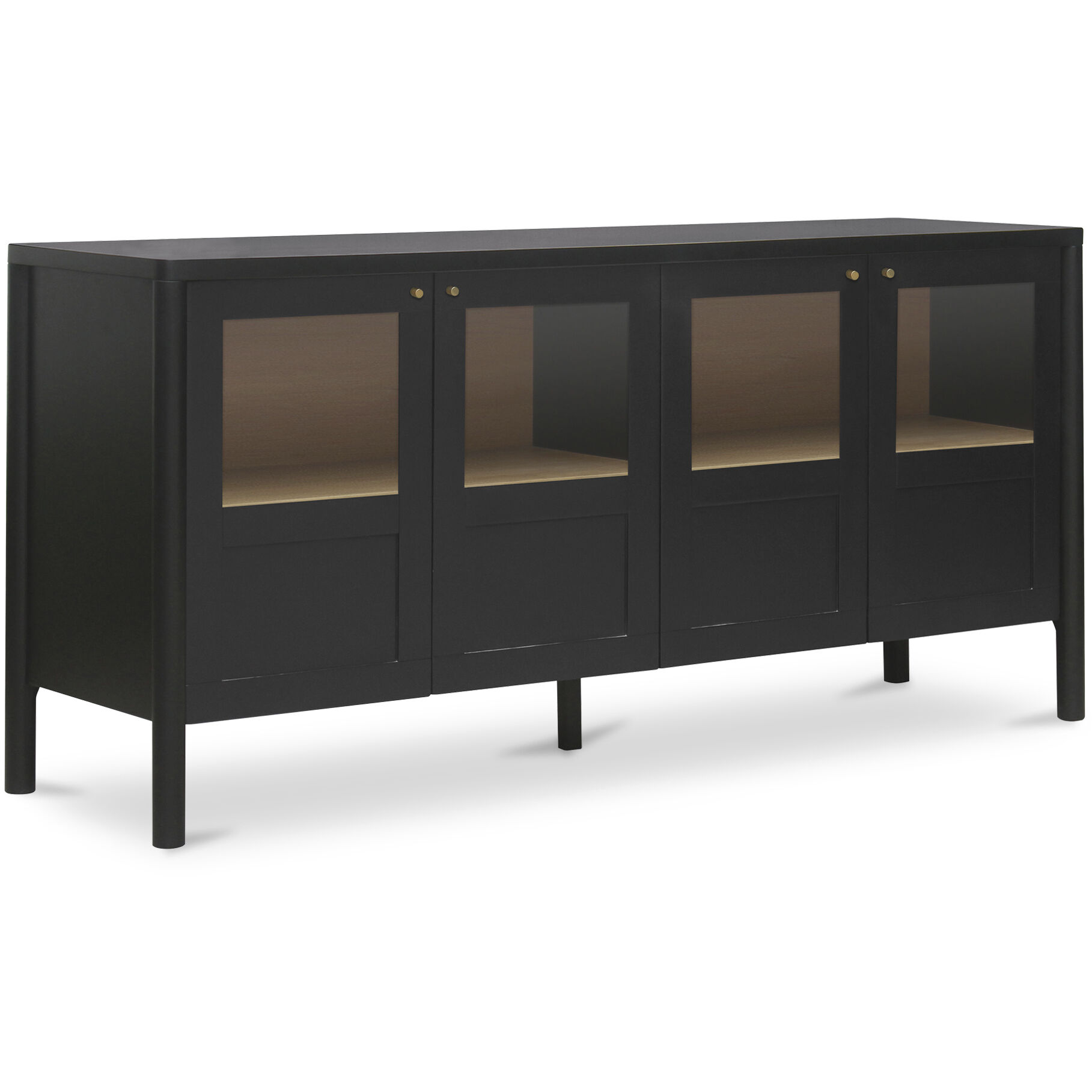 Hannah 72.8 X 20.1 inch EM Black Sideboard